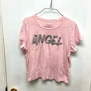 Victoria’s Secret Pink Angel Crop Top size Large